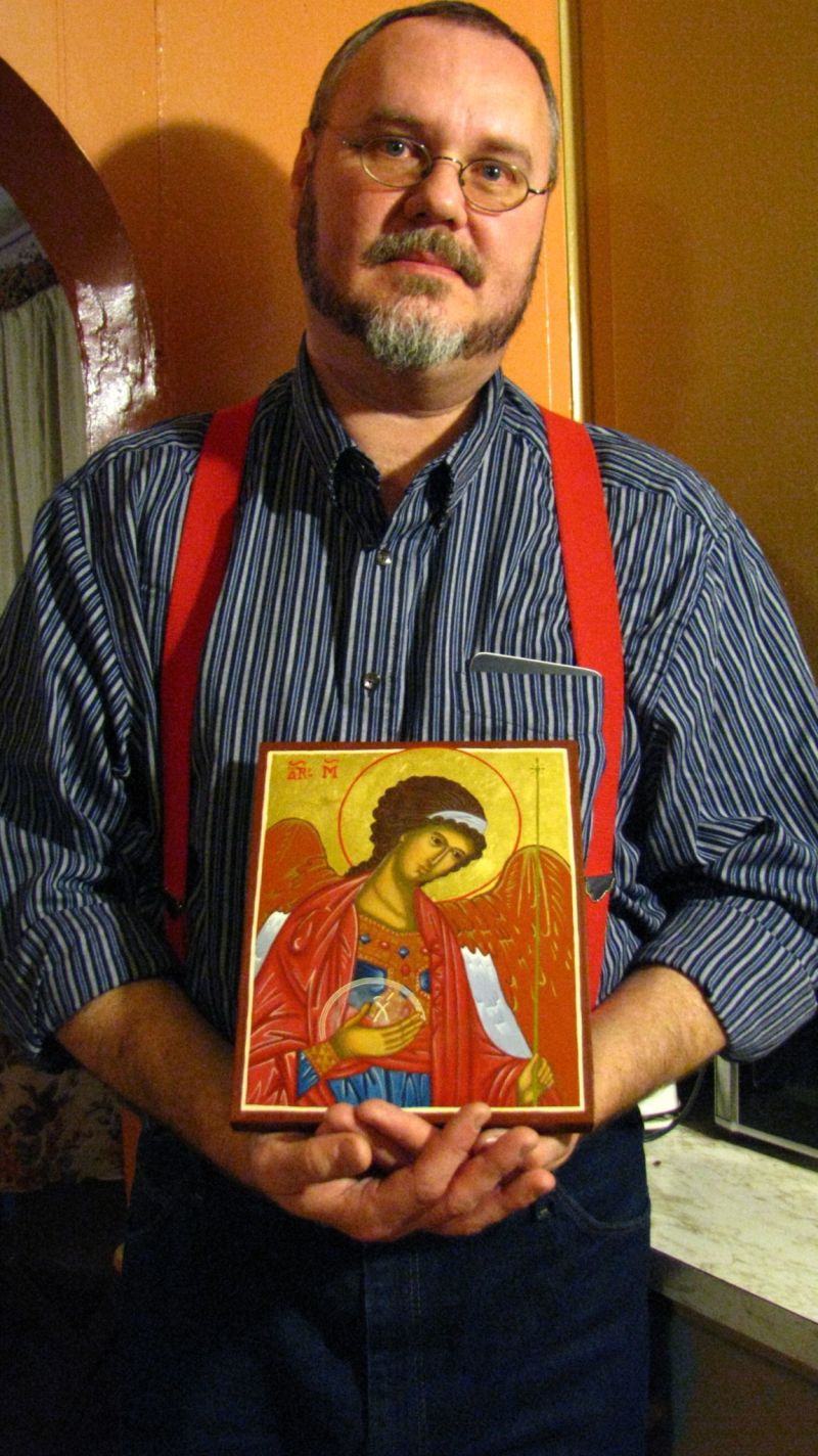 01/17/2011 For local artist and iconographer Paul Tish, every picture tells a story.