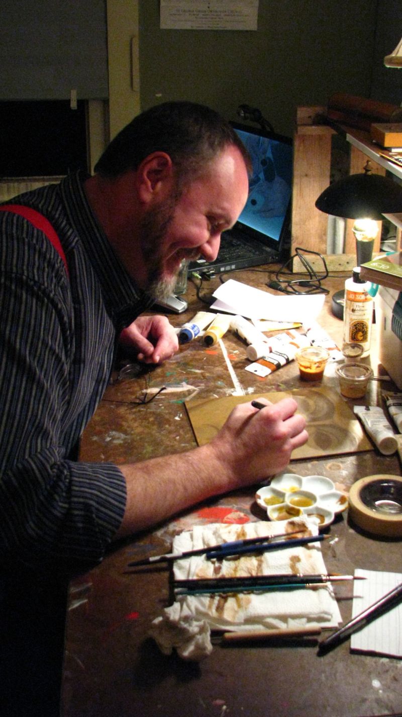 01/17/2011 For local artist and iconographer Paul Tish, every picture tells a story.