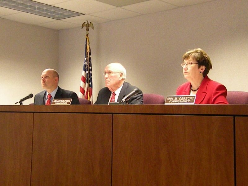 011011 Commissioners approve easement on property adjacent to airport