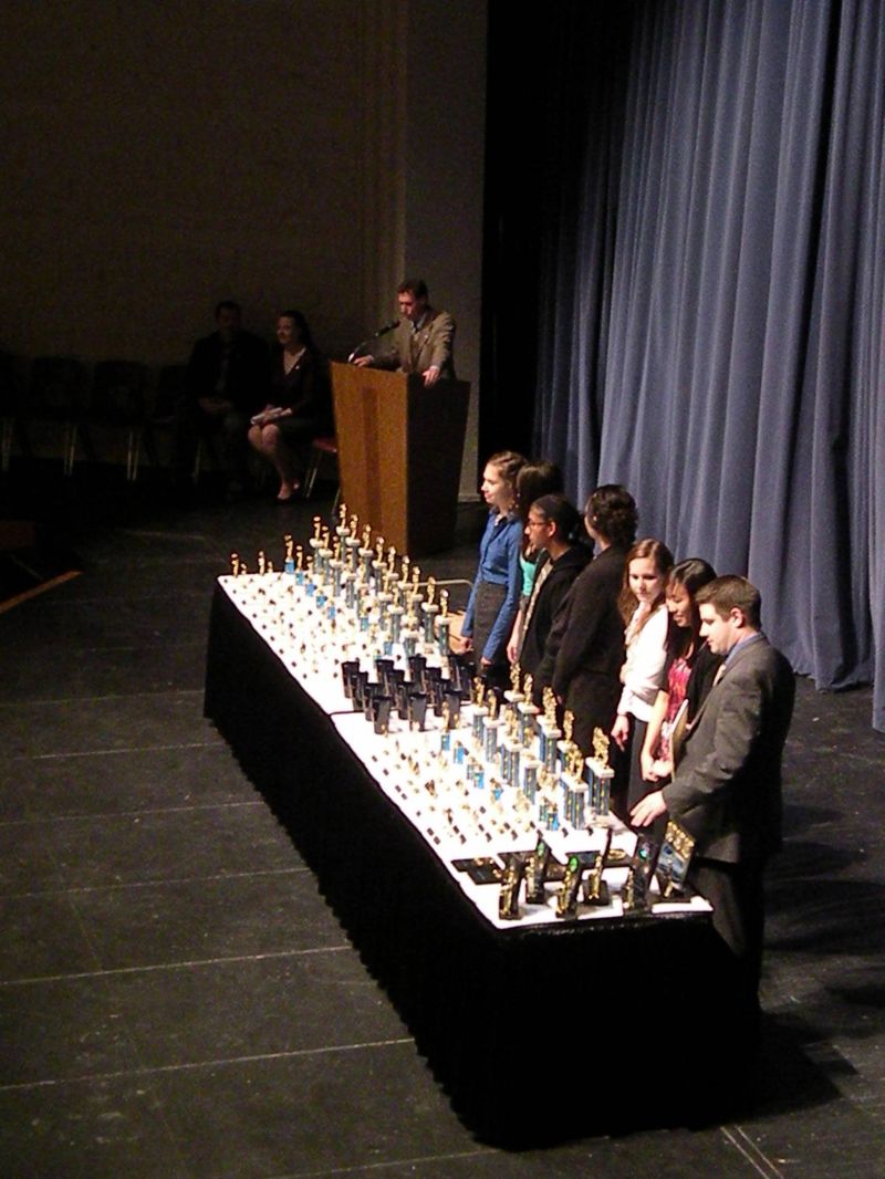 020711 WHS Speech and Debate team heads in state championships