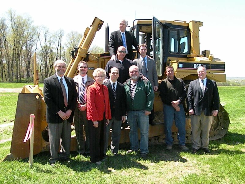 051611 Breaking ground on Oak Hill Park