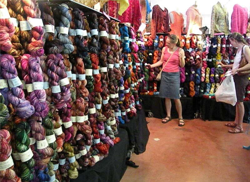 060611 From alpacas to finished products, the Great Lakes Fiber Show has it all