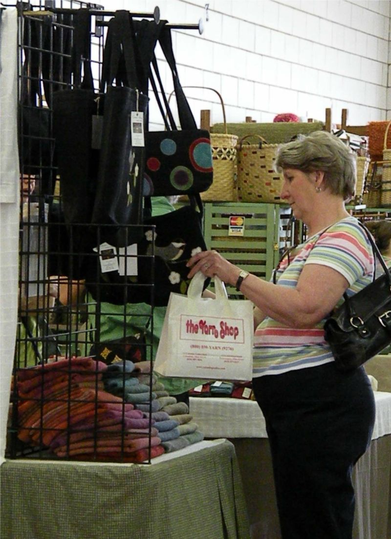 060611 From alpacas to finished products, the Great Lakes Fiber Show has it all