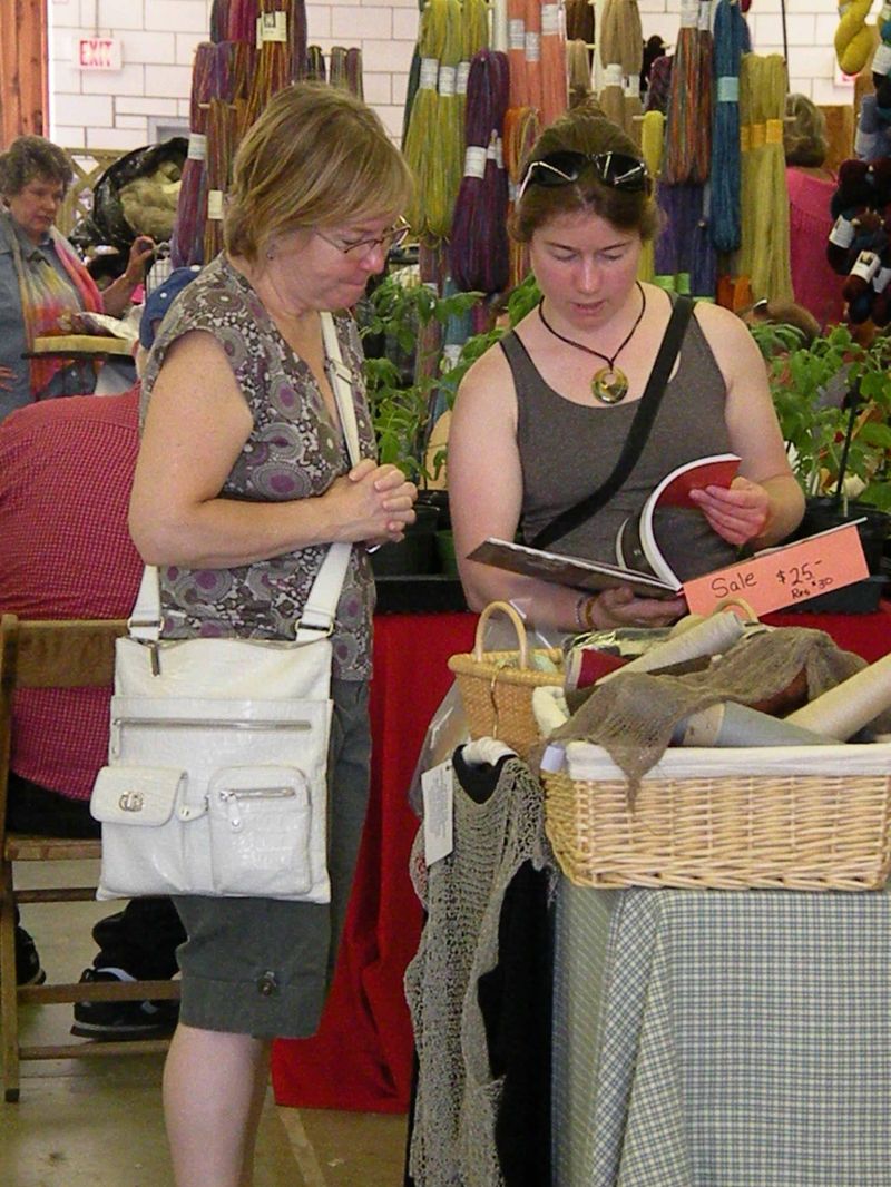 060611 From alpacas to finished products, the Great Lakes Fiber Show has it all