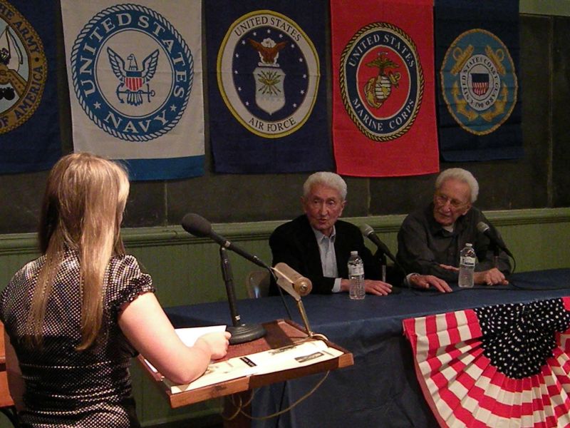 060611 Survivor and liberator remember the Holocaust