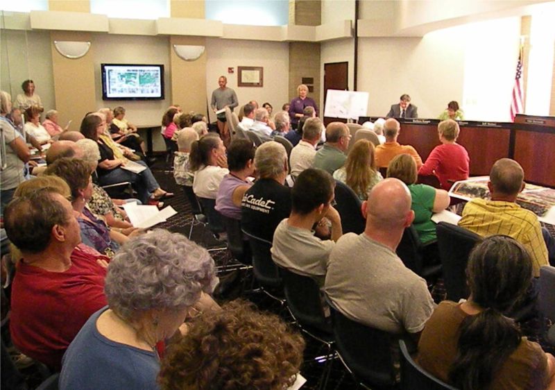 062011 Local residents speak out on partial closure of Gasche Street