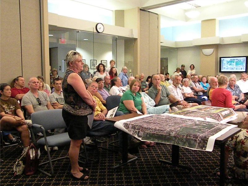 062011 Local residents speak out on partial closure of Gasche Street