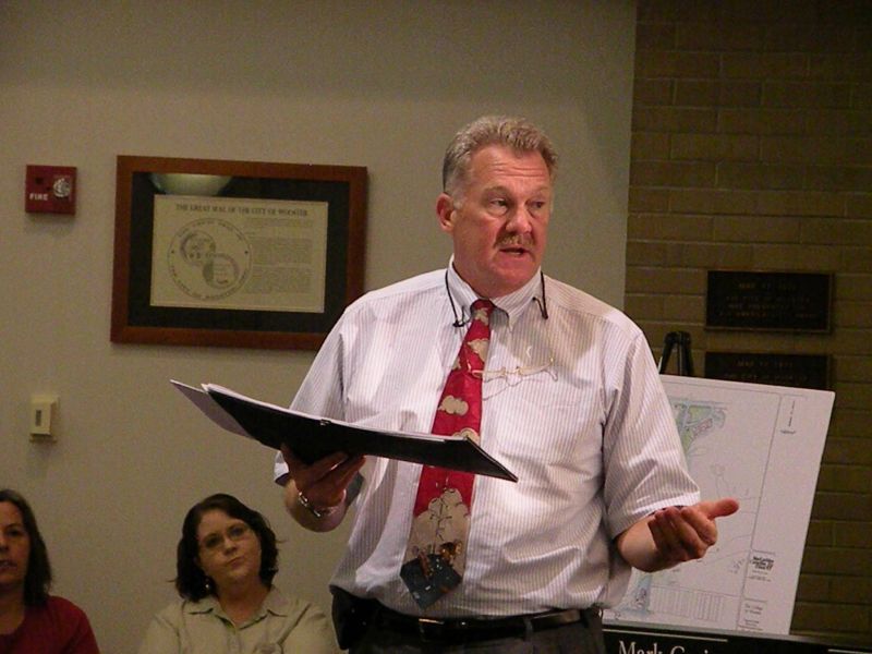 062011 Local residents speak out on partial closure of Gasche Street