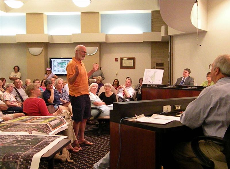 062011 Local residents speak out on partial closure of Gasche Street
