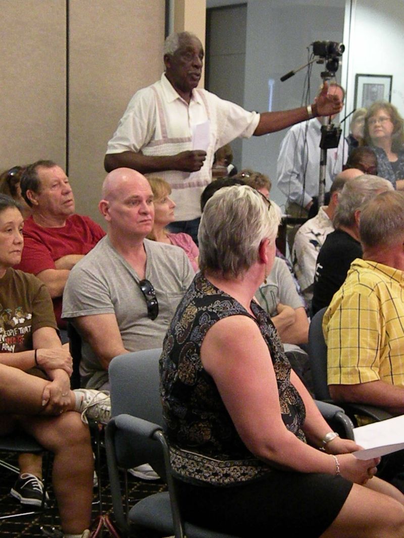 062011 Local residents speak out on partial closure of Gasche Street