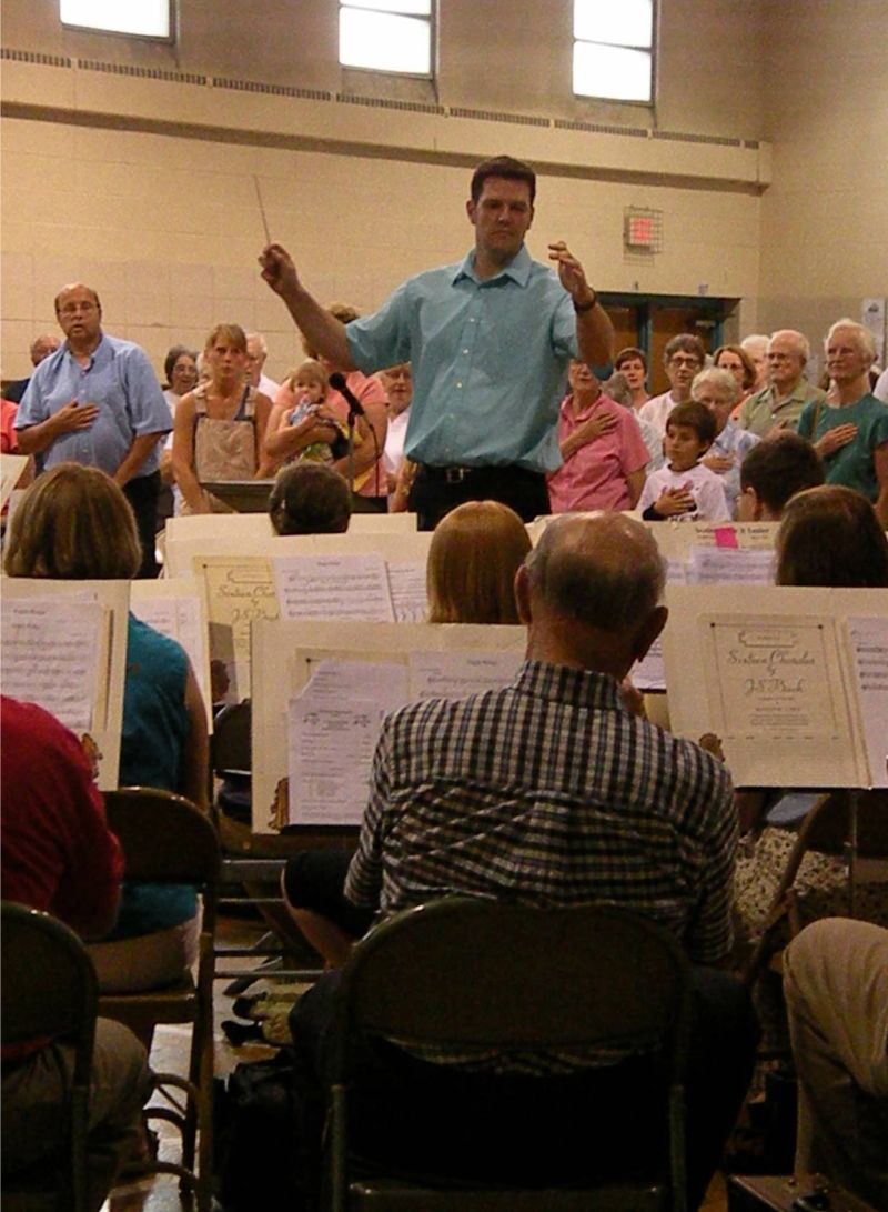 080111 Wooster Community Band salutes Broadway