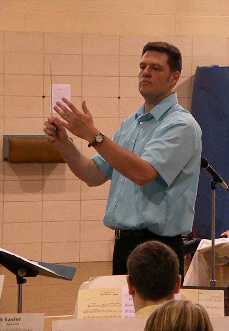 080111 Wooster Community Band salutes Broadway