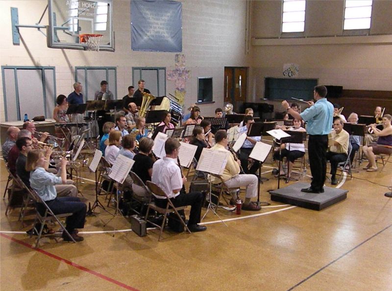 080111 Wooster Community Band salutes Broadway