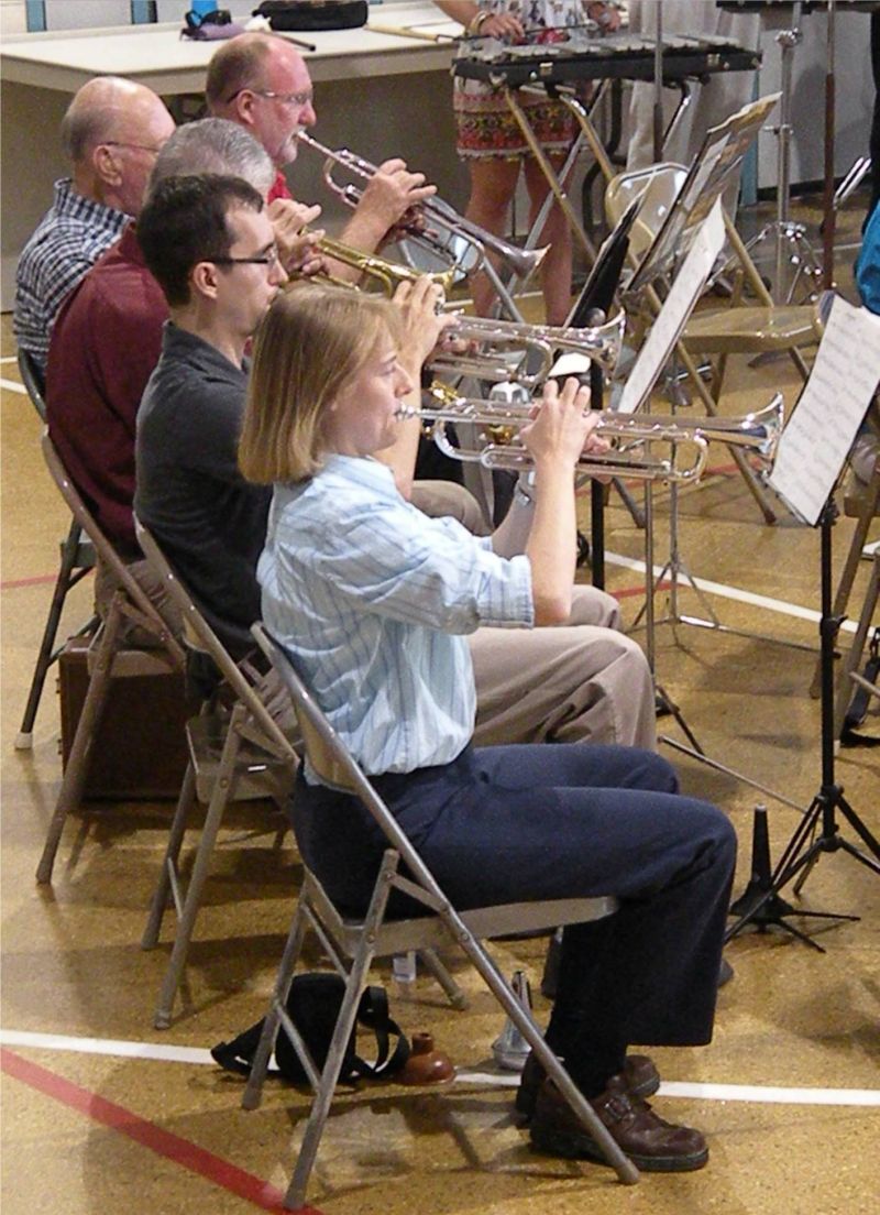 080111 Wooster Community Band salutes Broadway