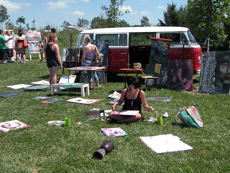 080811 Baiwoop Art Festival celebrates the recovery of Secrest Arboretum