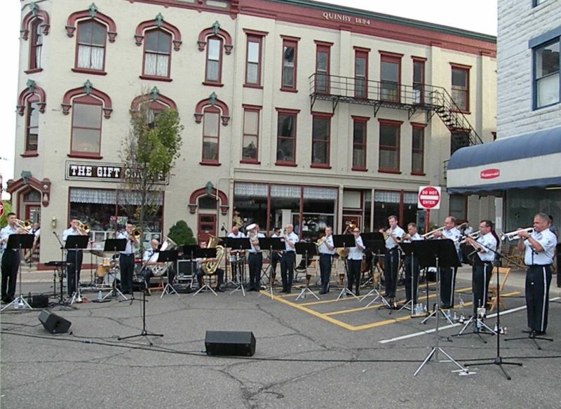 082211 Air Force Band of Flights Prism Brass takes Wooster by storm