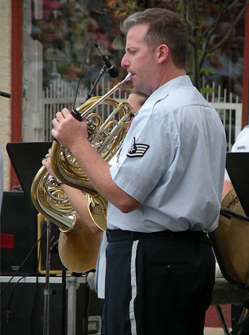 082211 Air Force Band of Flights Prism Brass takes Wooster by storm