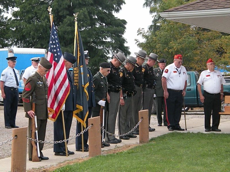 091911 Solemn flag raising ceremony marks opening of fair