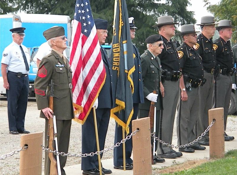 091911 Solemn flag raising ceremony marks opening of fair