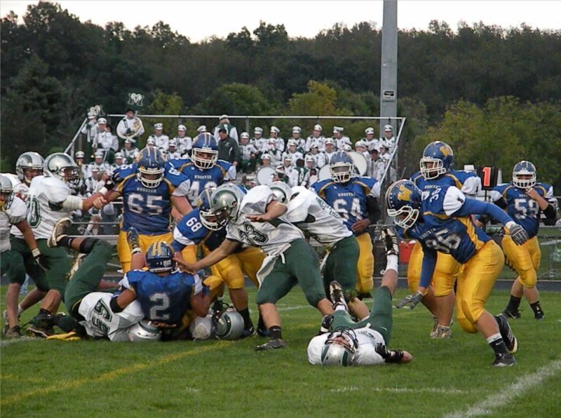 100311 Generals fall to Rams in Homecoming matchup