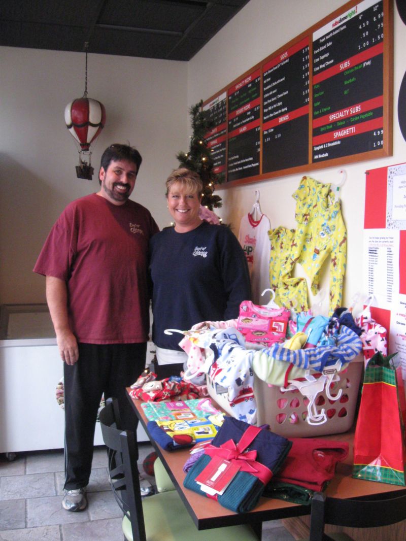 1213 Delivering holiday blessings and warmth for area children