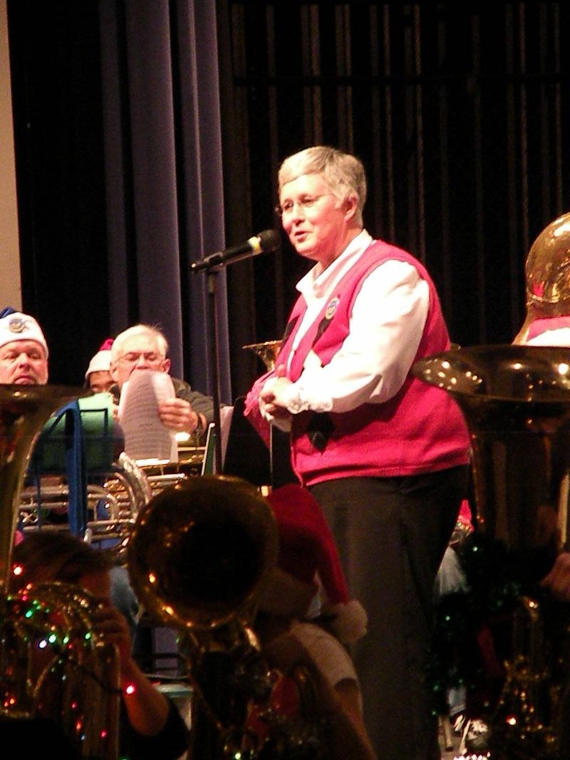 122010 Have a very merry Tuba Christmas -Wooster Tuba Christmas Conductor Doug Bennett