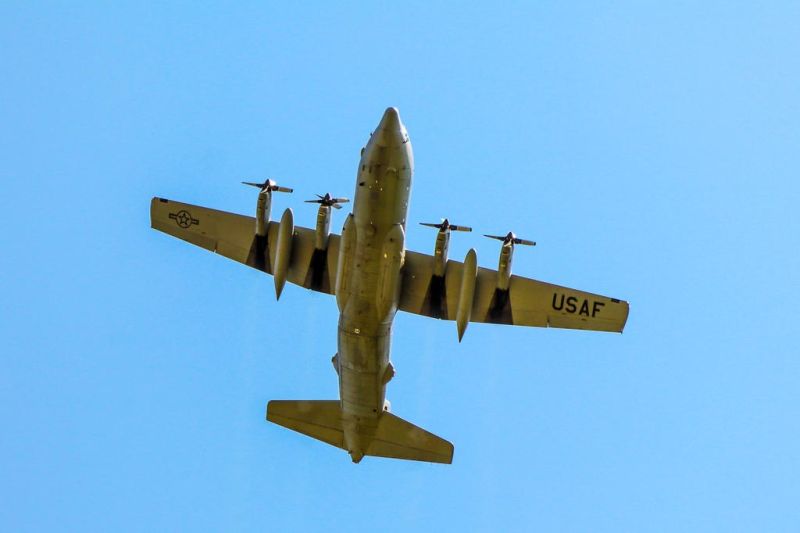 910th Airlift Wing salutes health care workers with flyover