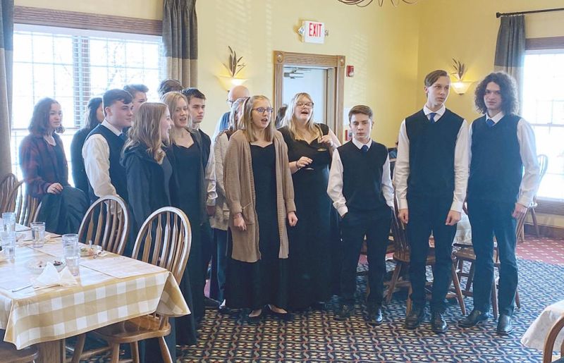 A Valentine’s Day song from CCHS Varsity Singers