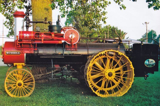 An old Russell steam engine is reborn thanks to one dedicated man