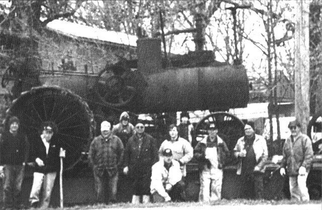 An old Russell steam engine is reborn thanks to one dedicated man