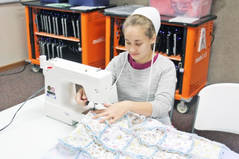 And sew it is: Beacon Hill girls craft quilts for mothers with newborns