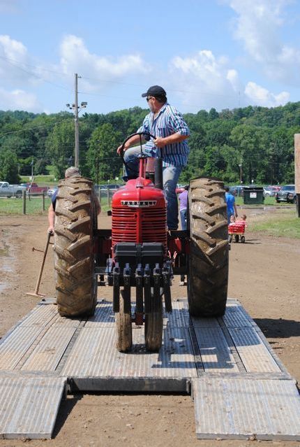 Antique tractors pull their weight at the Holmes County Fair