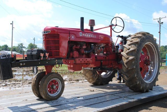 Antique tractors pull their weight at the Holmes County Fair