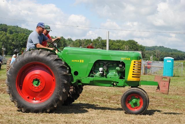 Antique tractors pull their weight at the Holmes County Fair