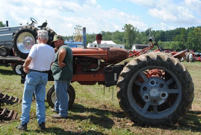Antique tractors pull their weight at the Holmes County Fair