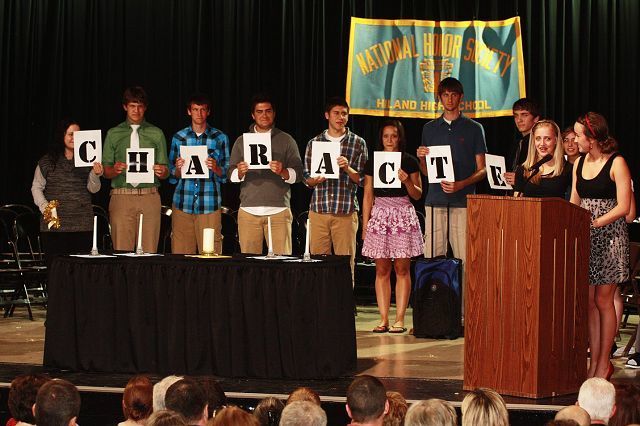 Area students gain understanding of honor during NHS ceremonies