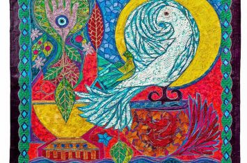 Artist finds healing and expression through fiber art and poetry