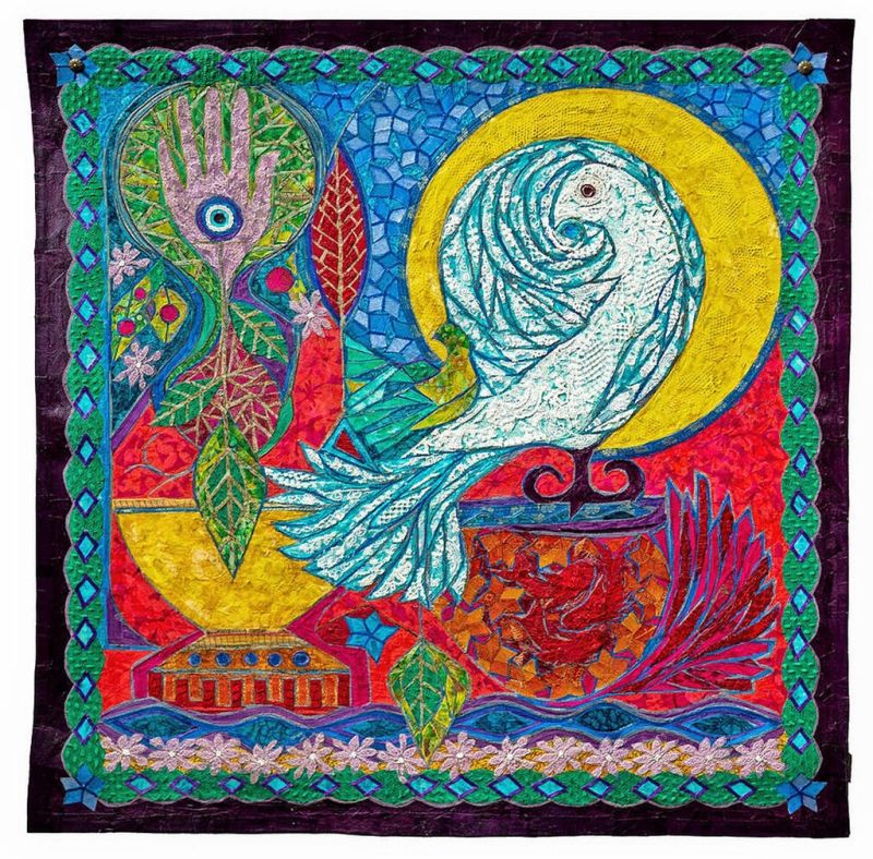 Artist finds healing and expression through fiber art and poetry