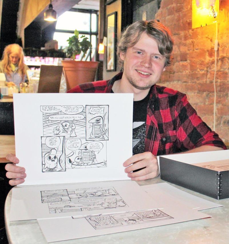 Artist offers cartooning class