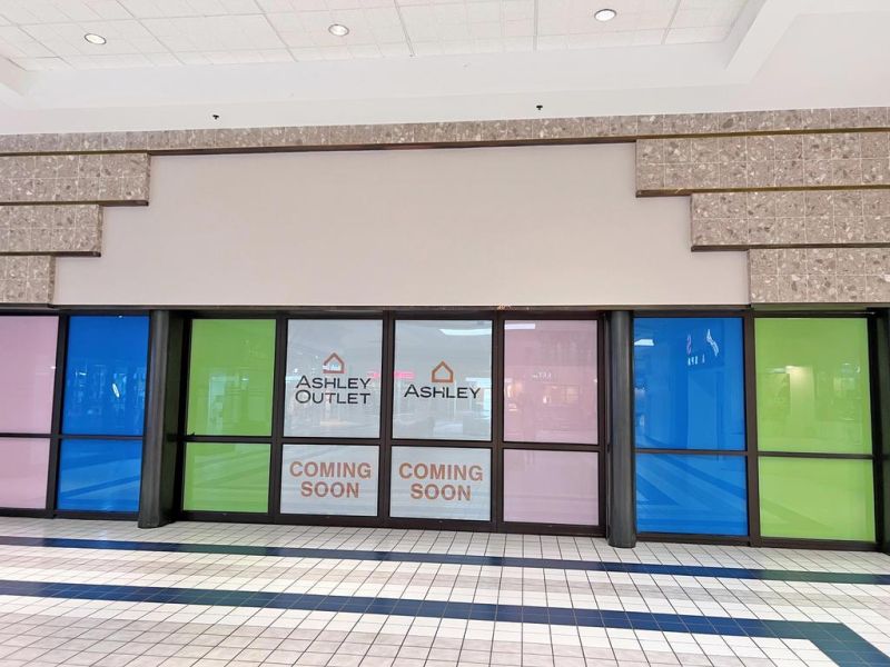 Ashley Store is developing within the New Towne Mall