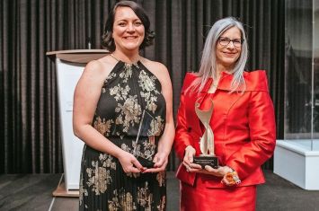 Athena Award recipients share credit for achievements