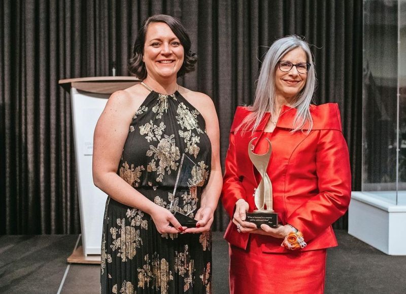 Athena Award recipients share credit for achievements