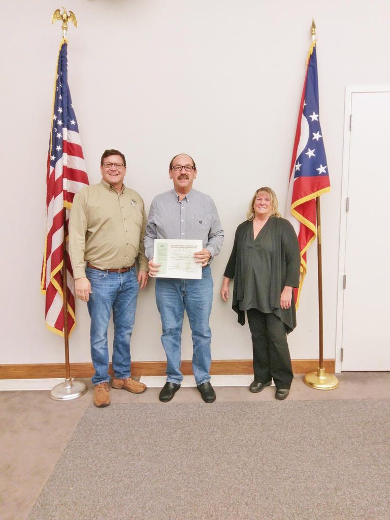 Awards ceremony held for the Ohio Weight & Measures officials