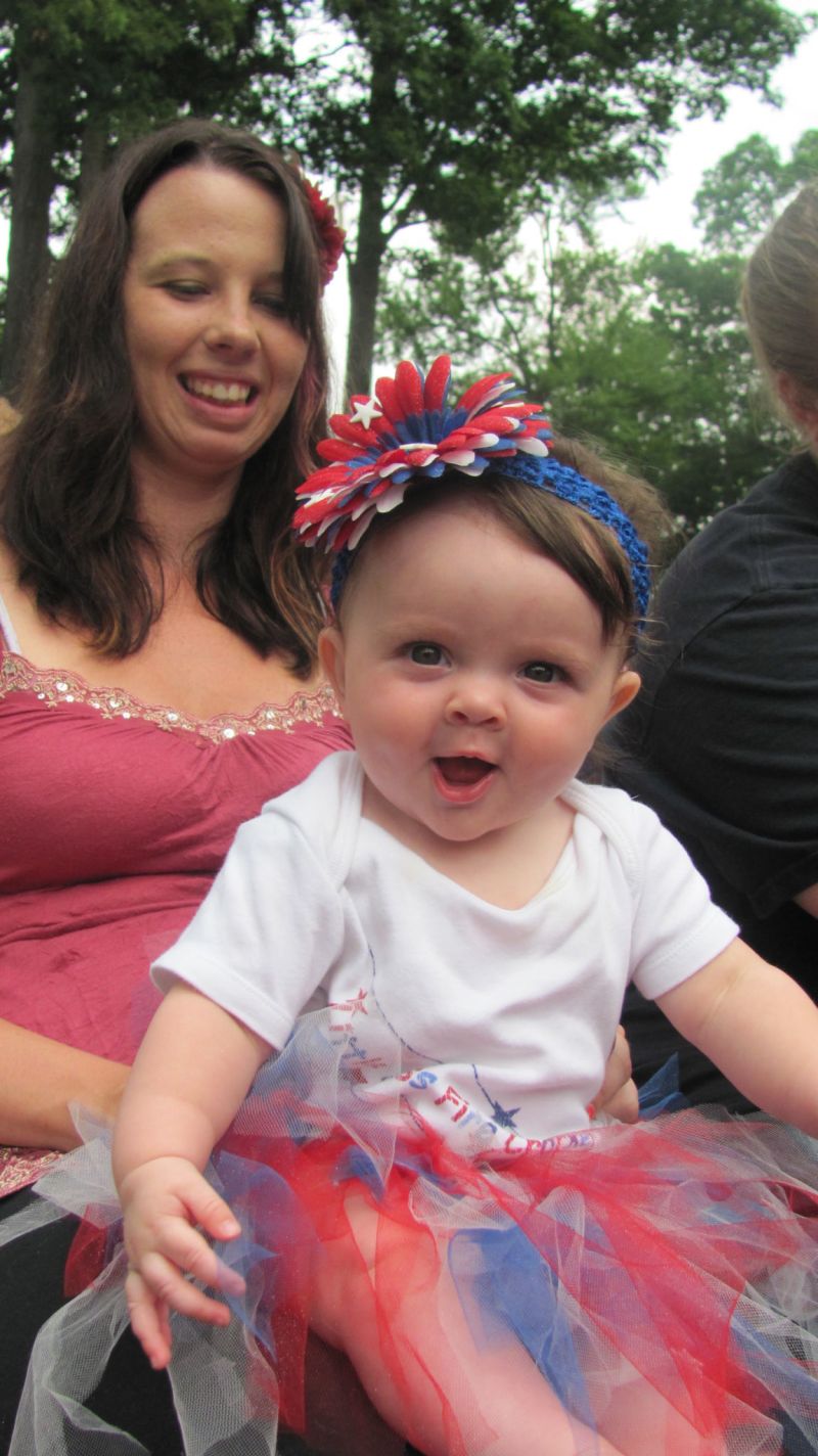 Baby faces highlight First Town Days festivities