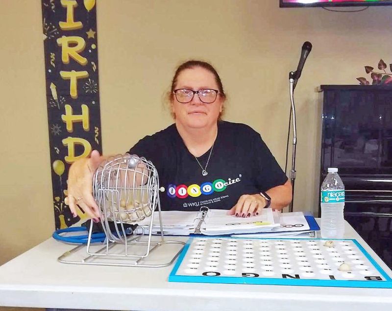 Bingocize at the senior center