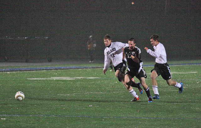 Blustery night but Hawks dont blow lead in advancing to Regional final