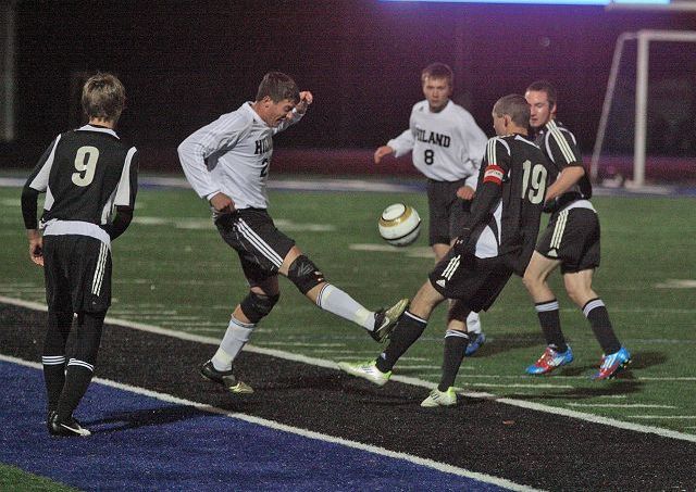 Blustery night but Hawks dont blow lead in advancing to Regional final