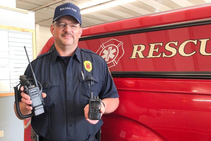 Bolivar Fire Department upgrades to the MARCS  communications system