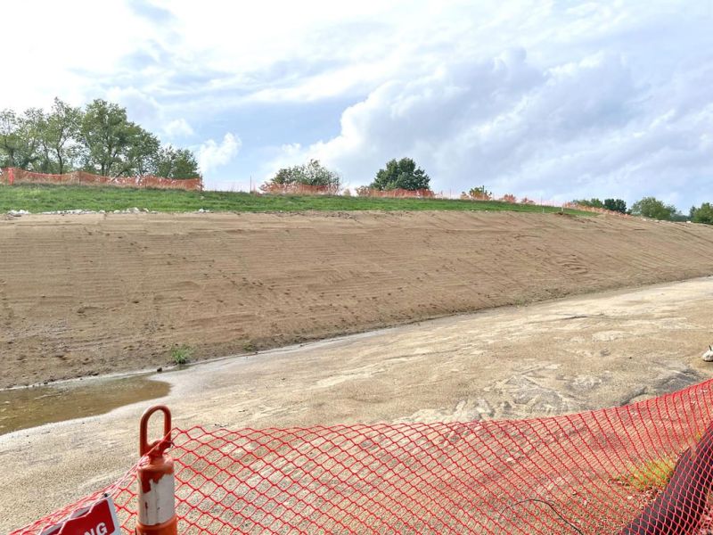 Bulk of Zoar Levee work wraps up