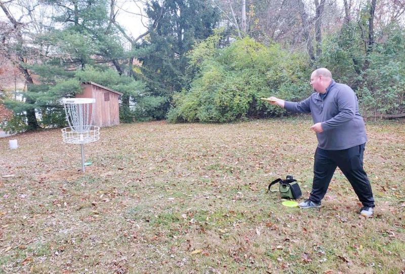 Camp Luz course brings new challenges for disc golfers